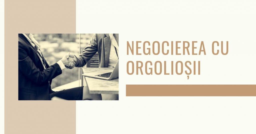 negocierea cu orgoliosii