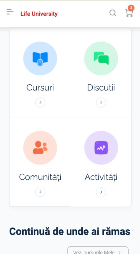 comunitati social learning cursuri online