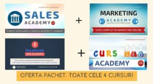 pachet complet marketing si vanzari