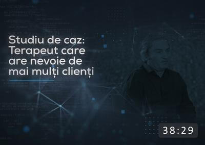 Terapeut care are nevoie de mai multi clienti