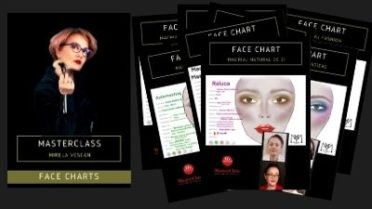 facechart make-up