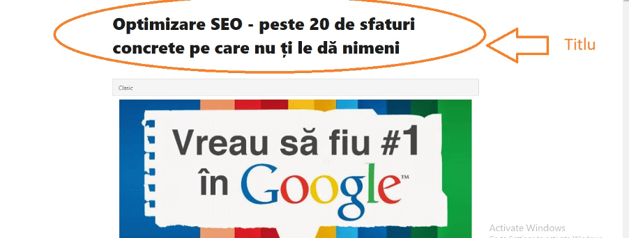 optimizare SEO