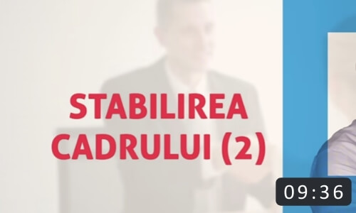 Stabilirea cadrului in coaching