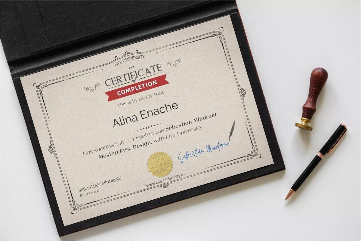 Certificare curs design interior