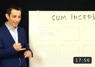 Cum incepi cursul