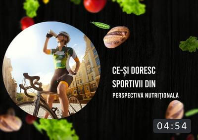 Ce-si doresc sportivii din punct din perspectiva nutritionala