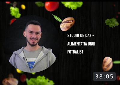 alimentatia unui fotbalist