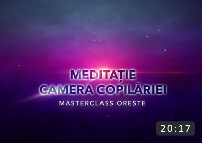 Meditație camera copilăriei