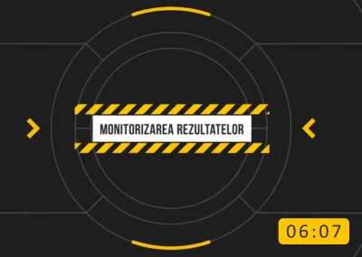 Monitorizarea rezultatelor