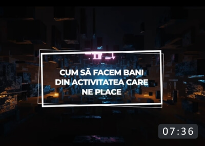 Cum sa faci bani din ceva care iti place