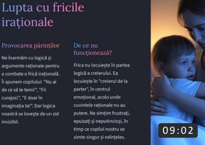 Utilizarea poveștilor terapeutice în educația emoțională a copilului.